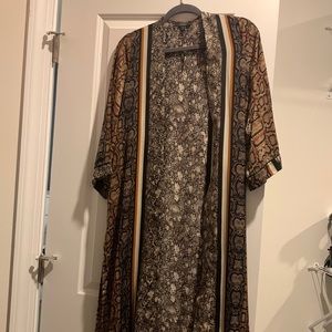 Light Animal print cardigan